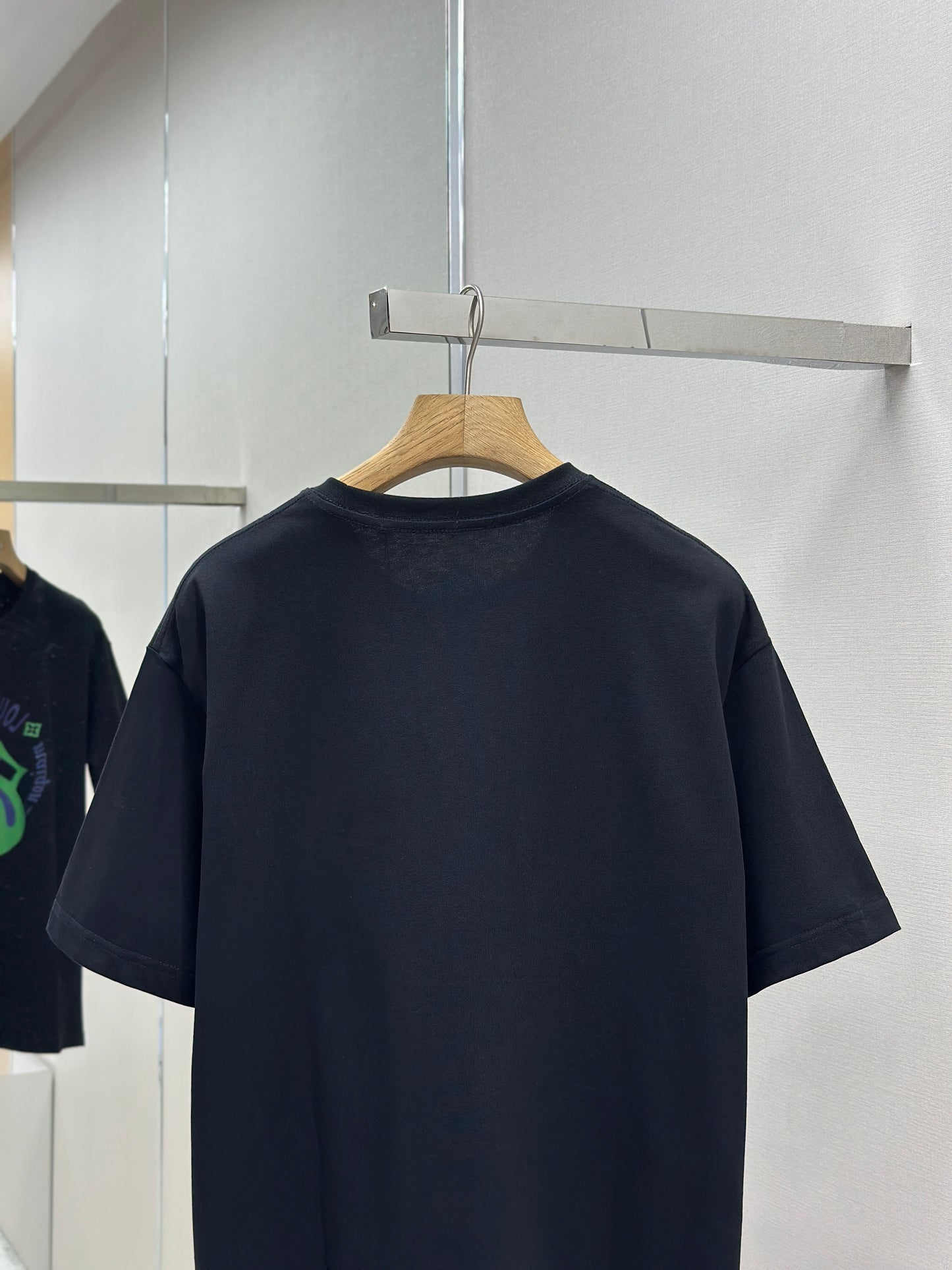 LOUI*V Logo-embossed cotton T-shirt