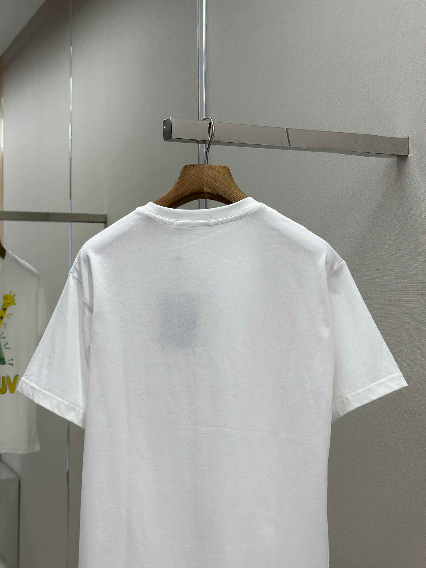 LOUI*V Logo-embossed cotton T-shirt