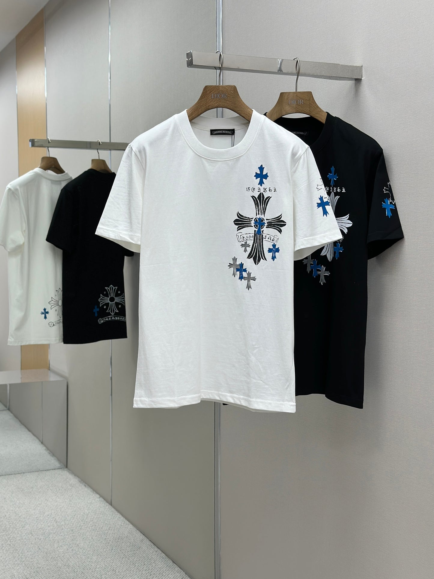 CHROM*H Patterned cotton T-shirt