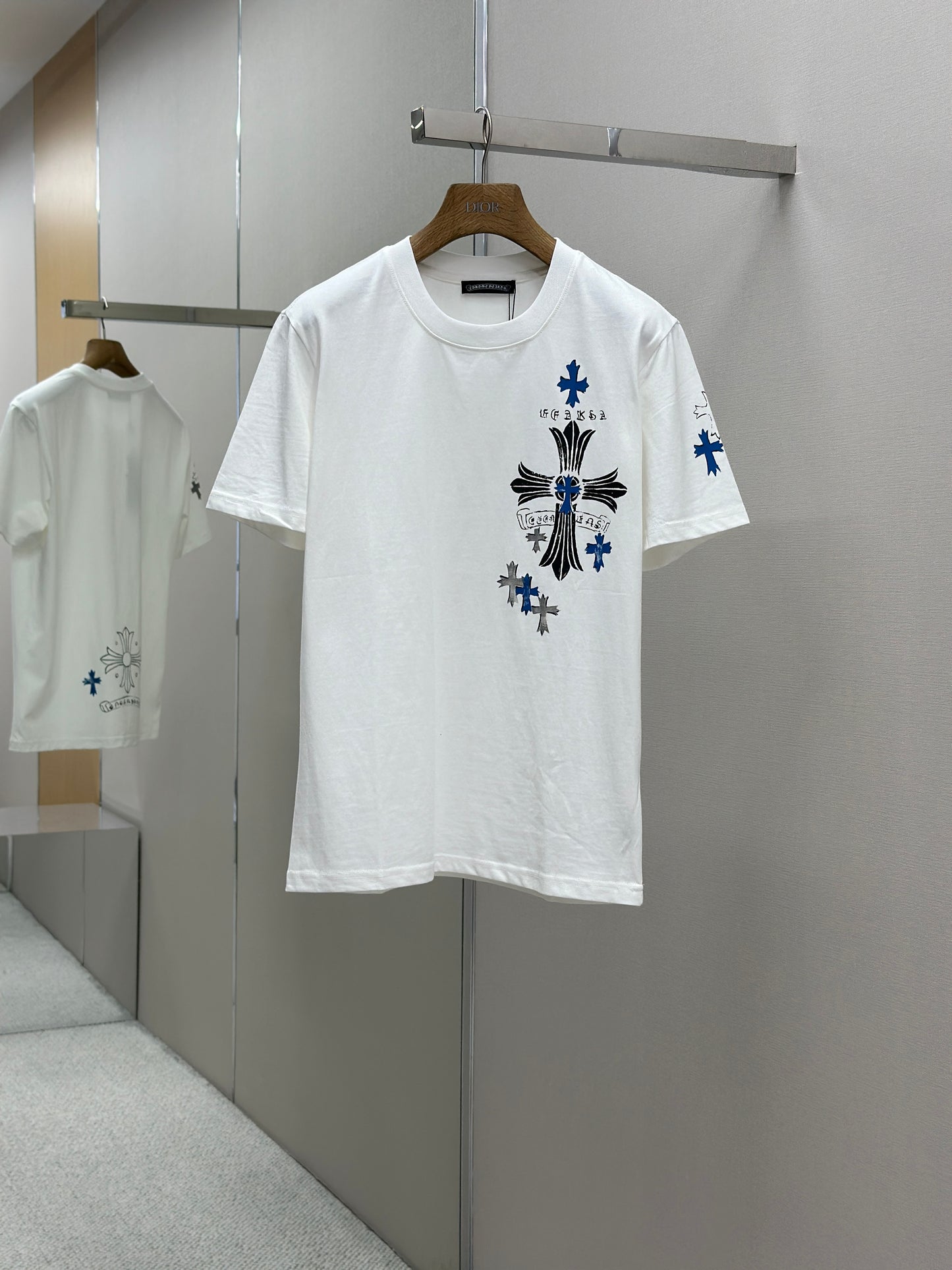 CHROM*H Patterned cotton T-shirt