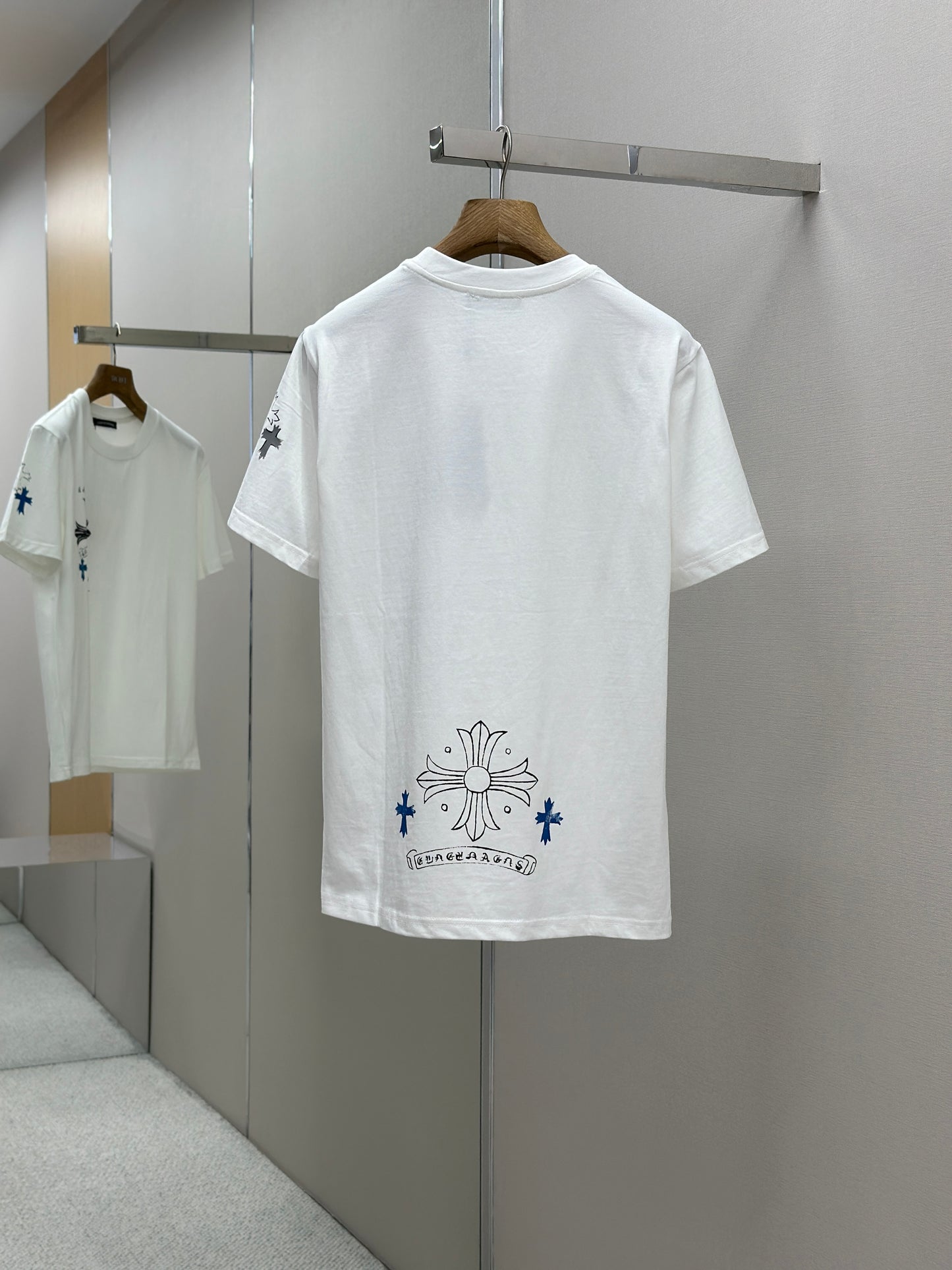 CHROM*H Patterned cotton T-shirt