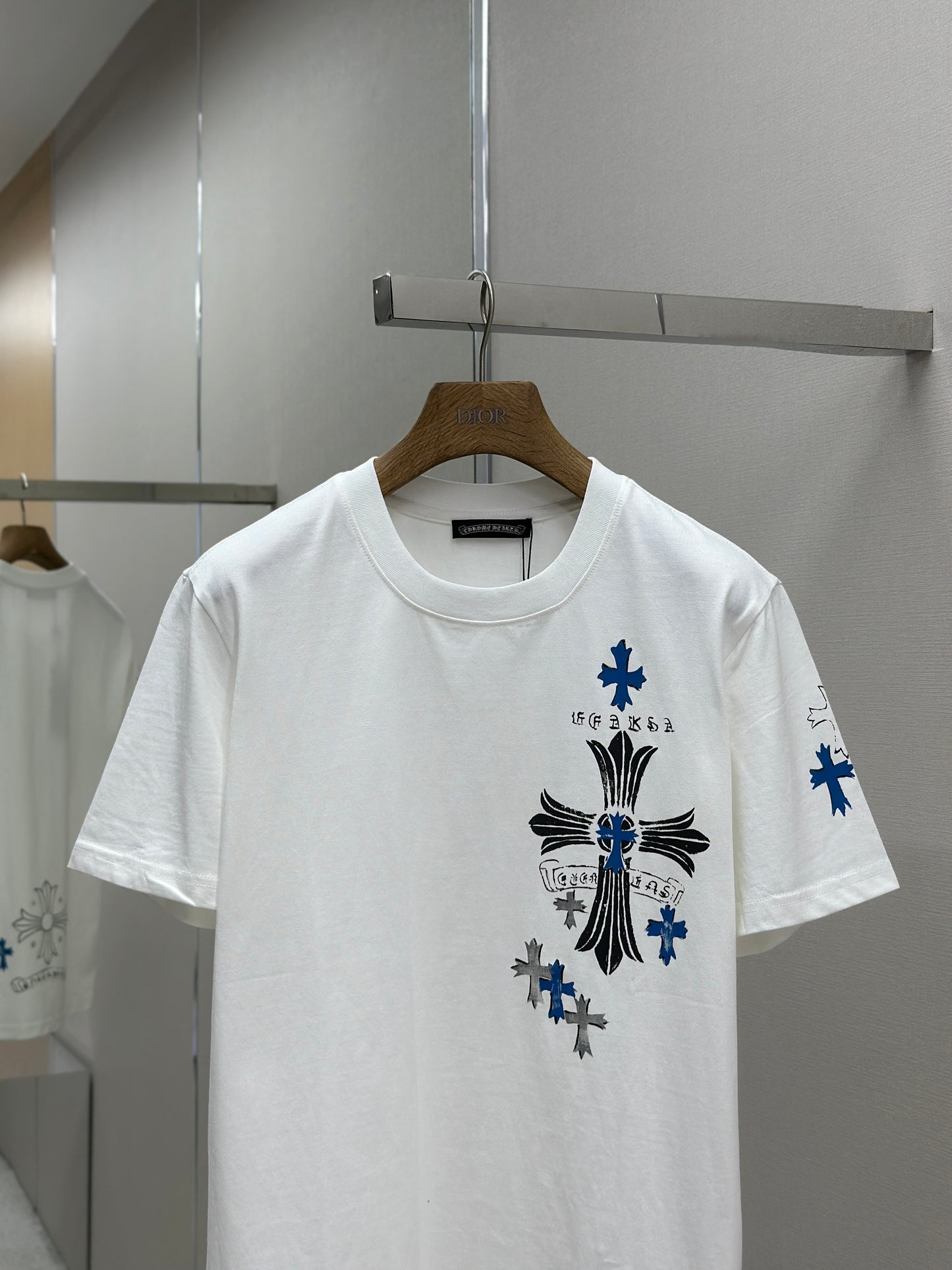 CHROM*H Patterned cotton T-shirt
