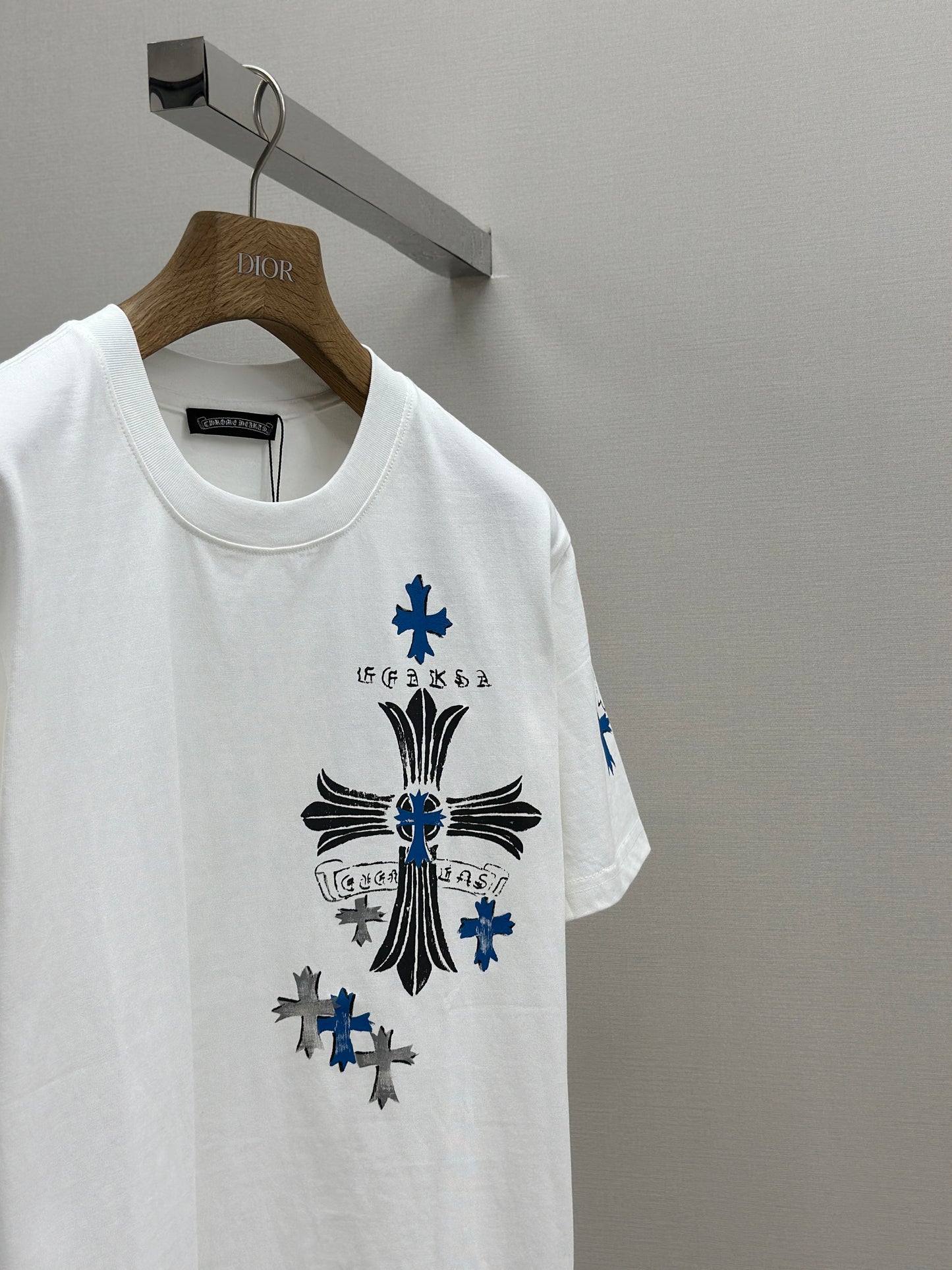 CHROM*H Patterned cotton T-shirt