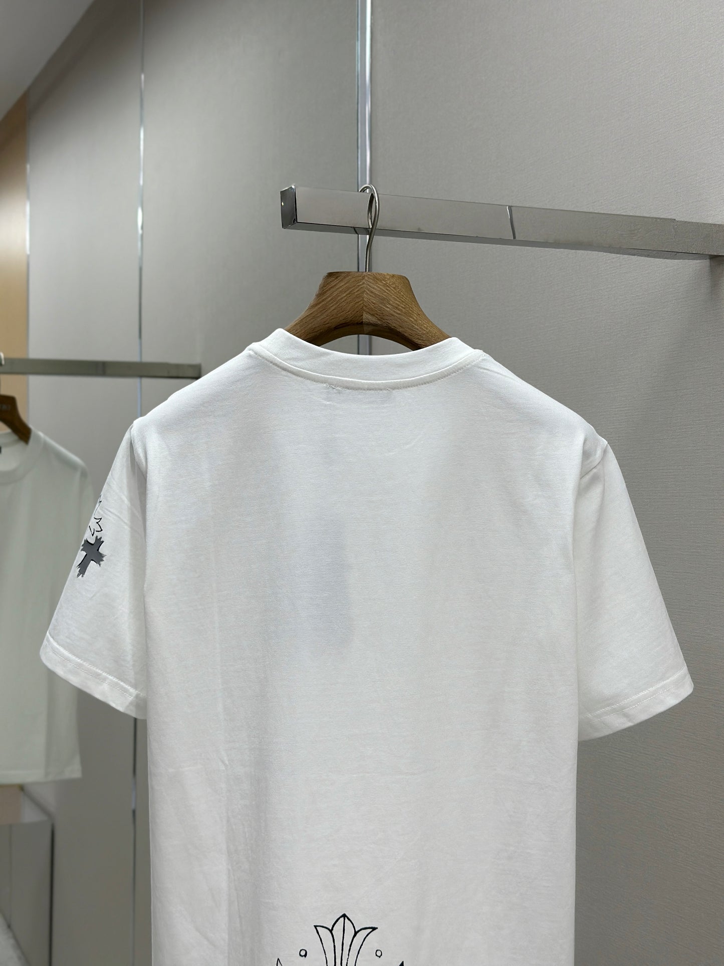 CHROM*H Patterned cotton T-shirt