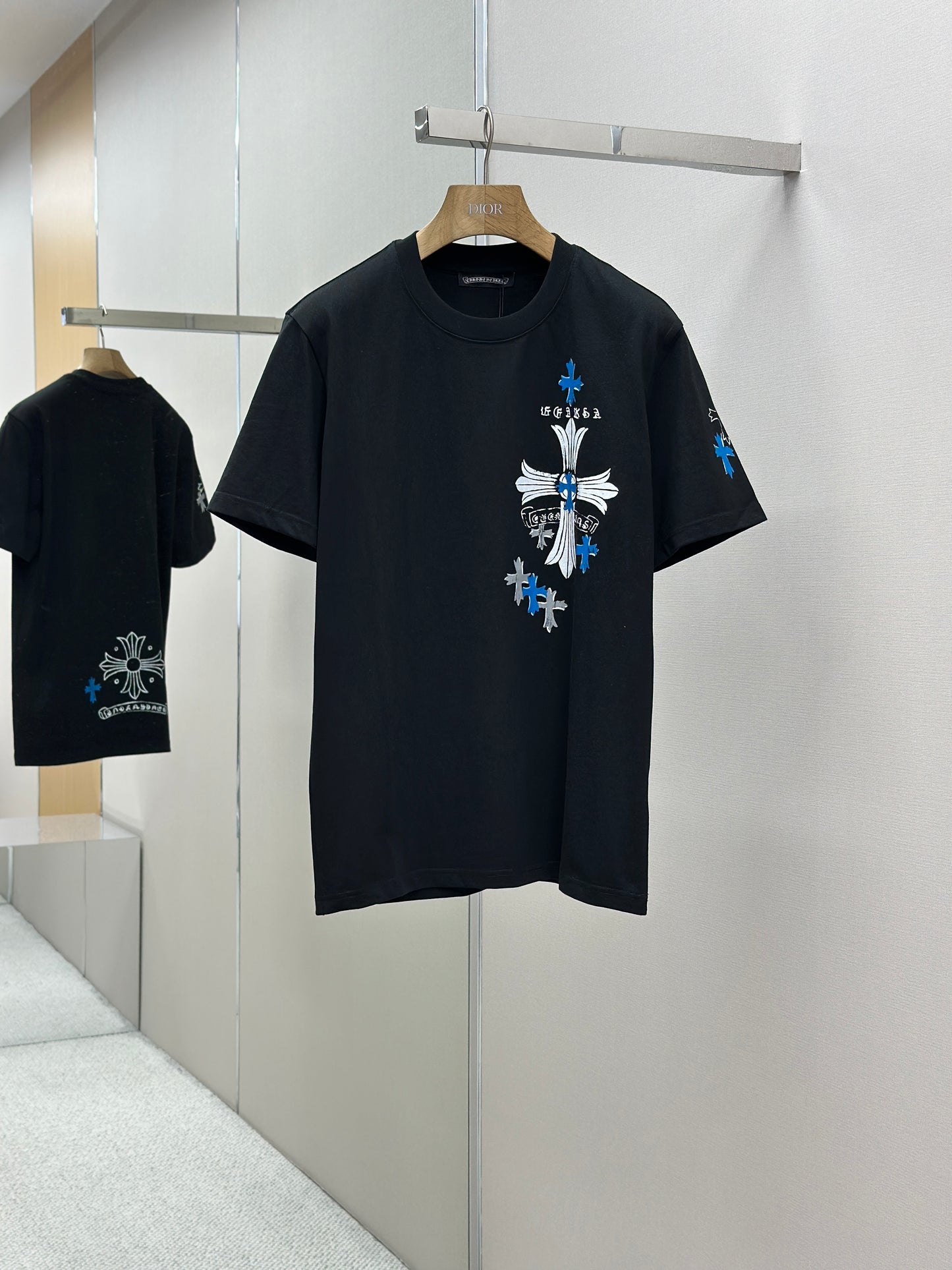 CHROM*H Patterned cotton T-shirt