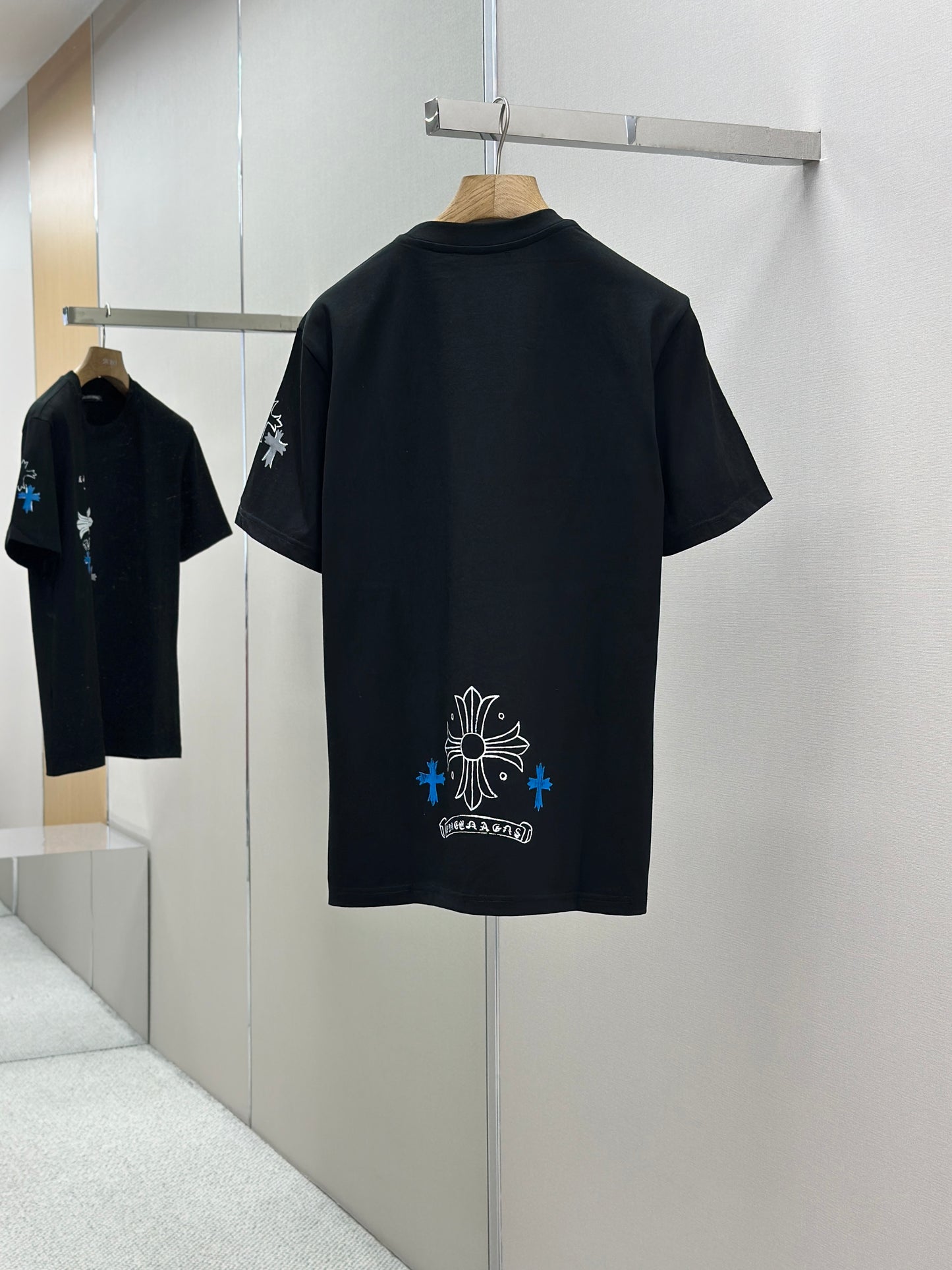 CHROM*H Patterned cotton T-shirt