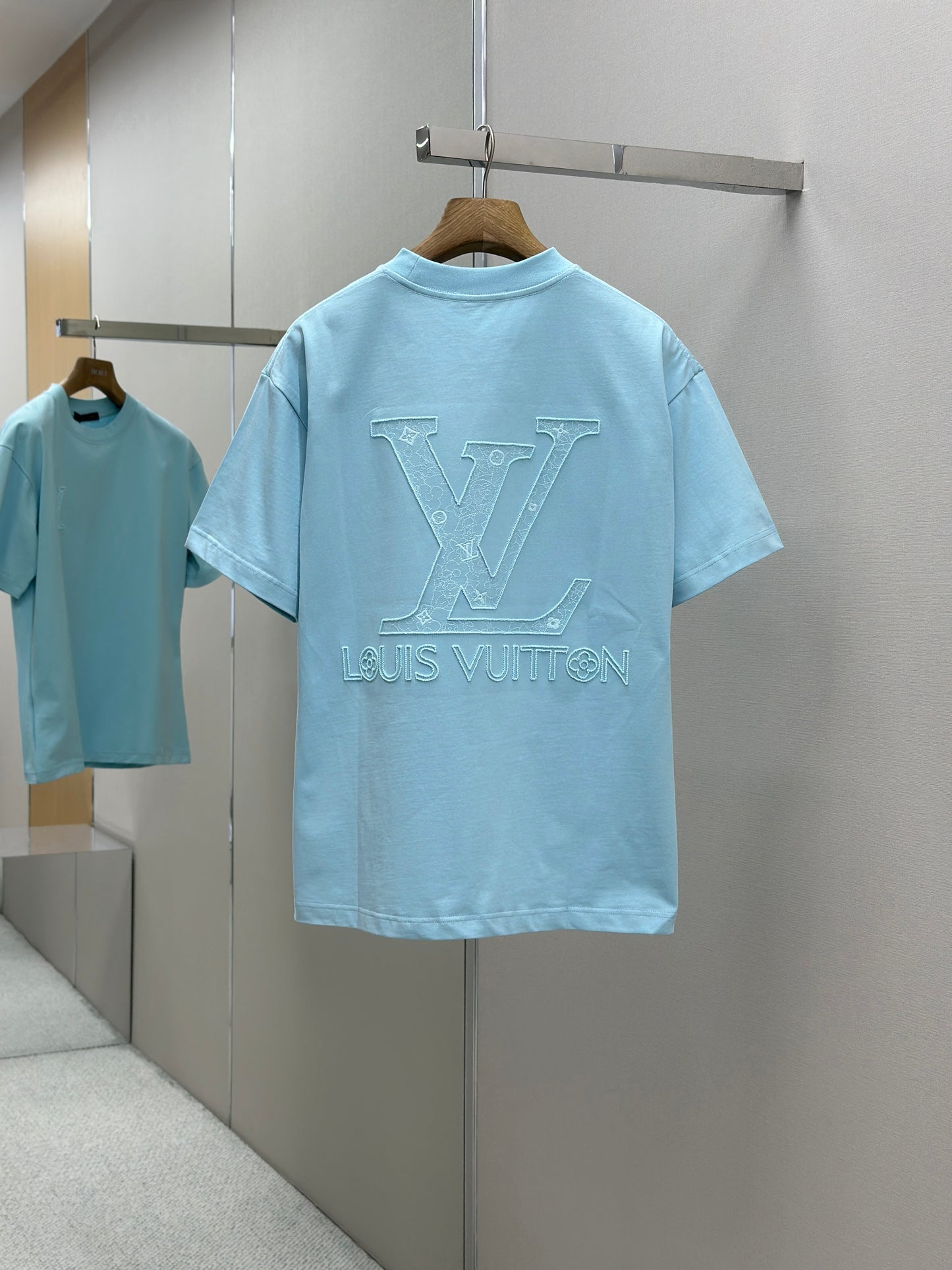 LOUI*V Patterned cotton T-shirt
