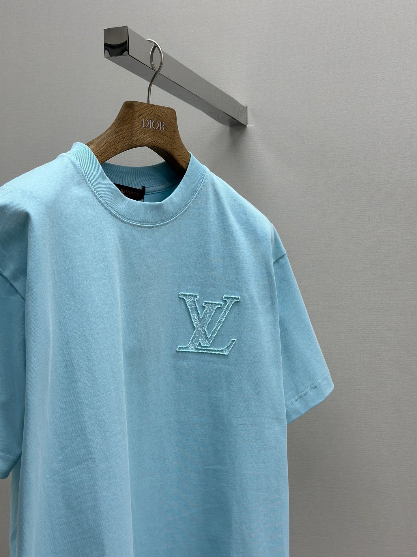 LOUI*V Patterned cotton T-shirt