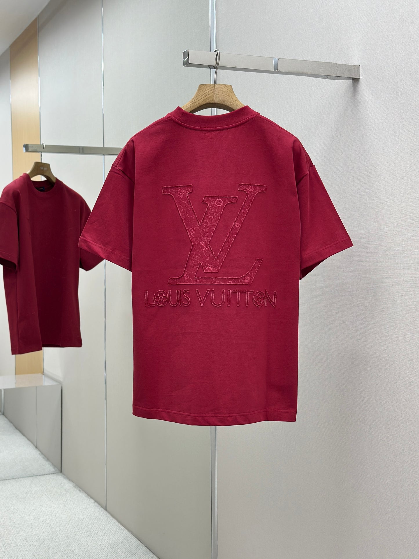 LOUI*V Patterned cotton T-shirt