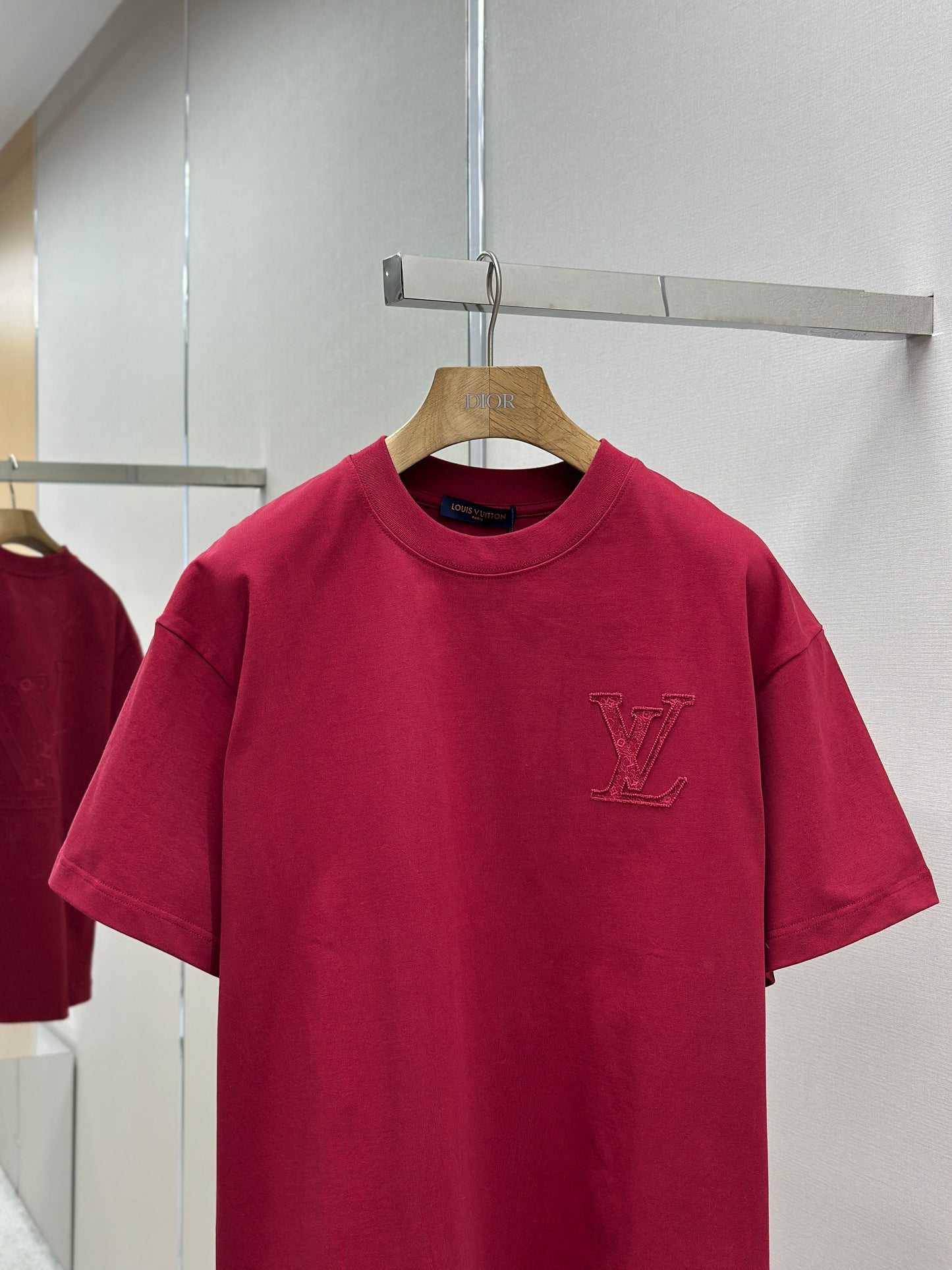 LOUI*V Patterned cotton T-shirt