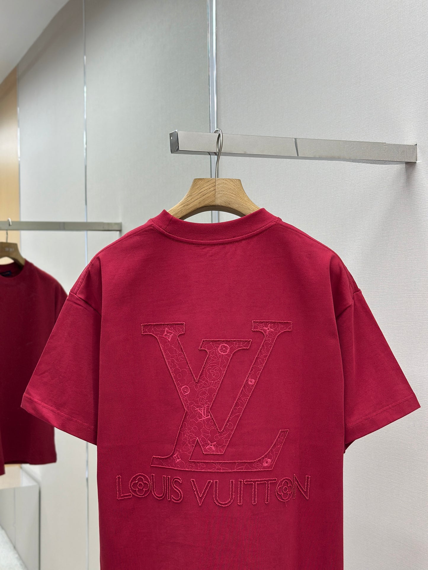 LOUI*V Patterned cotton T-shirt