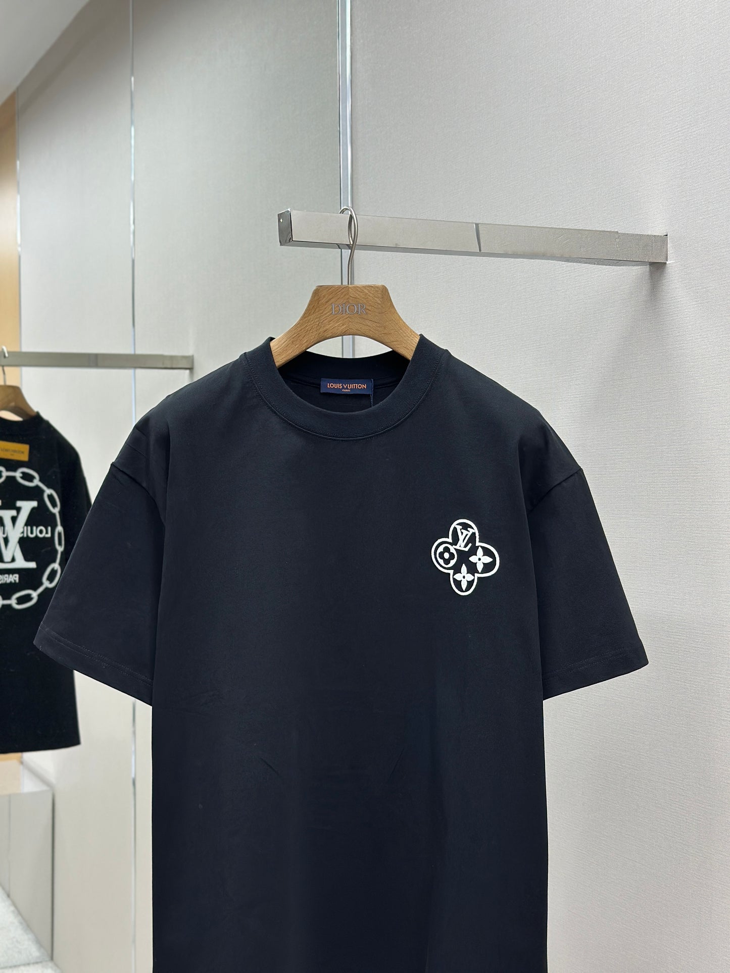 LOUI*V Patterned cotton T-shirt