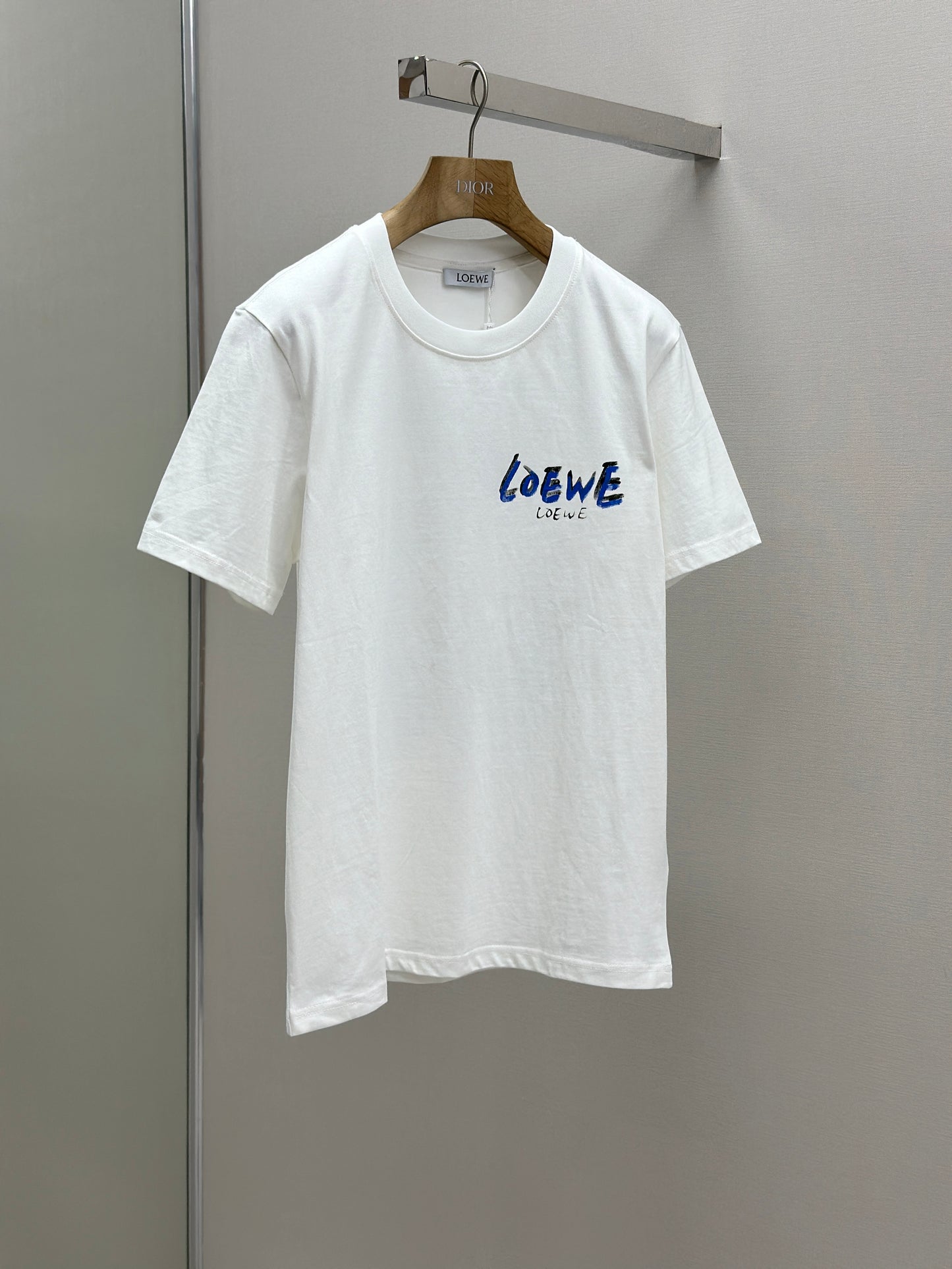 LOE*W Patterned cotton T-shirt