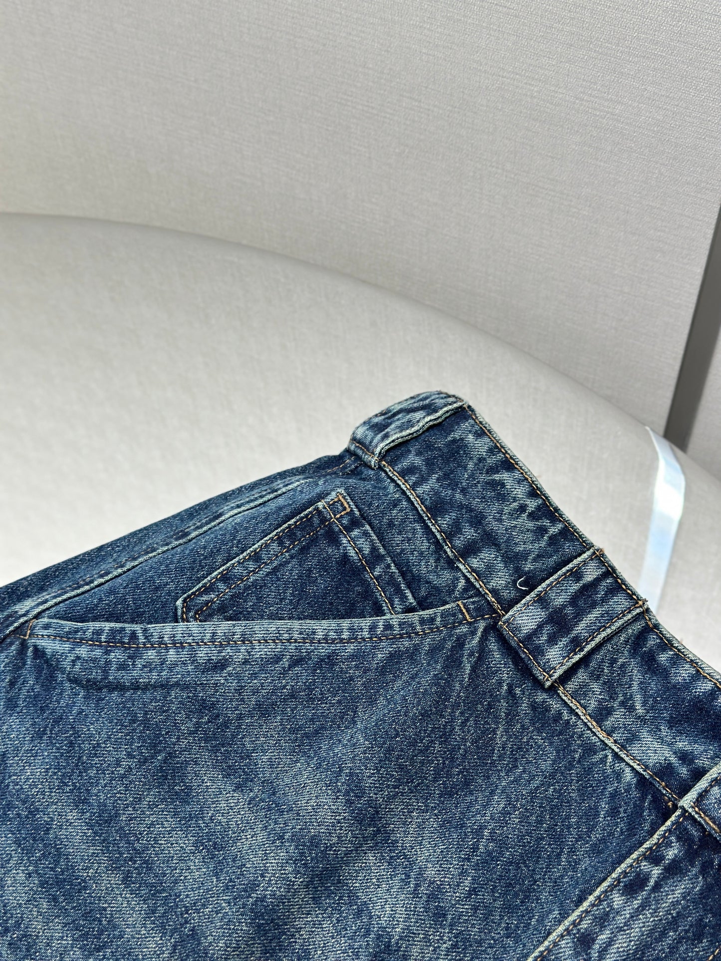 PRA* Denim cargo jeans