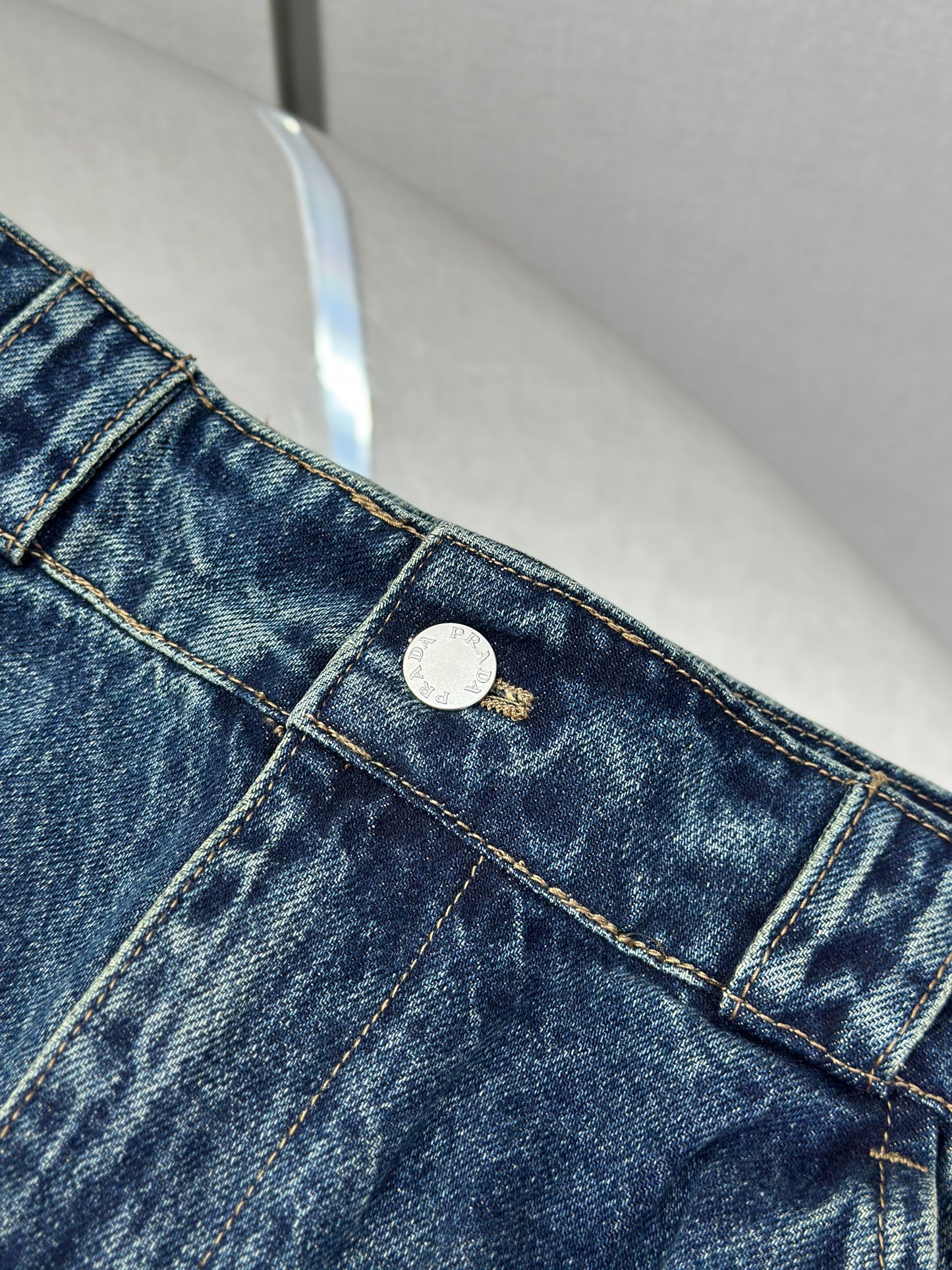 PRA* Denim cargo jeans