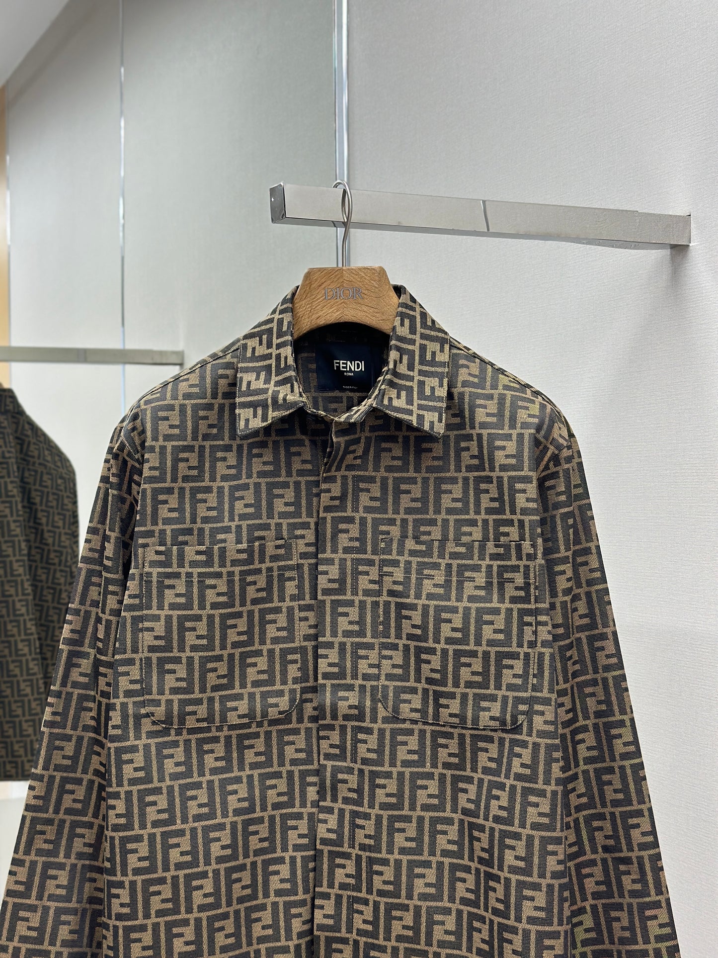 FEND1 FF jacquard fabric jacket