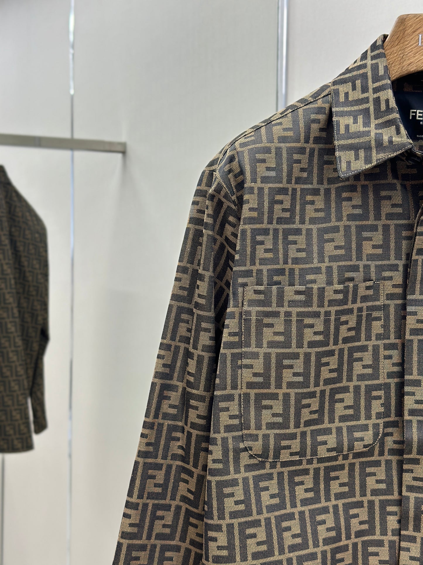 FEND1 FF jacquard fabric jacket