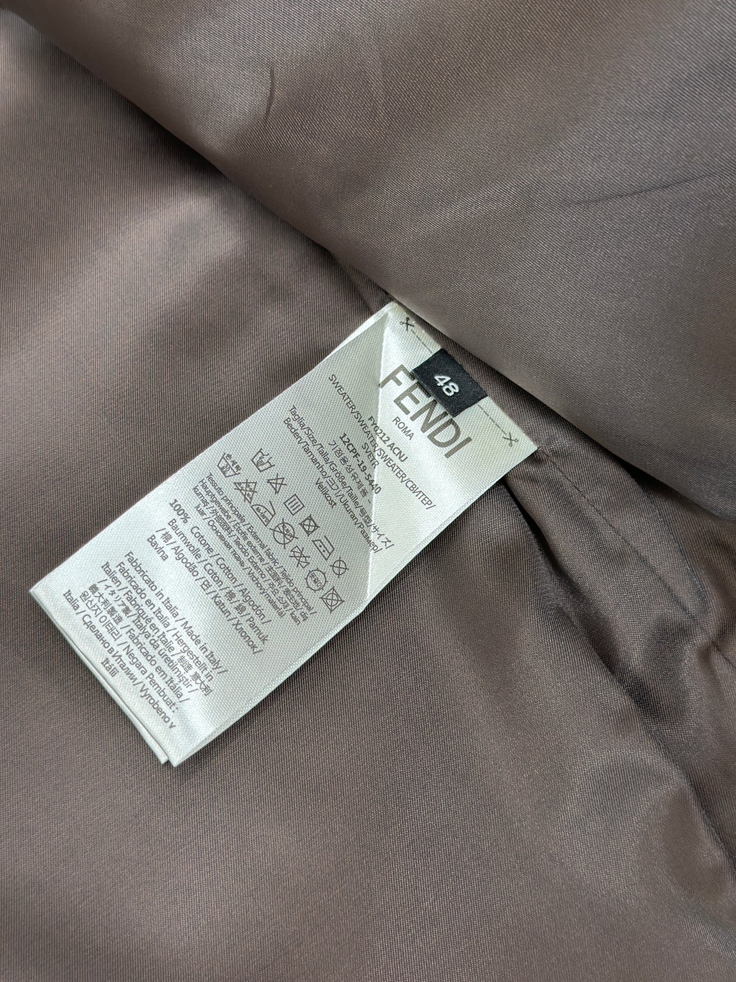 FEND1 FF jacquard fabric jacket