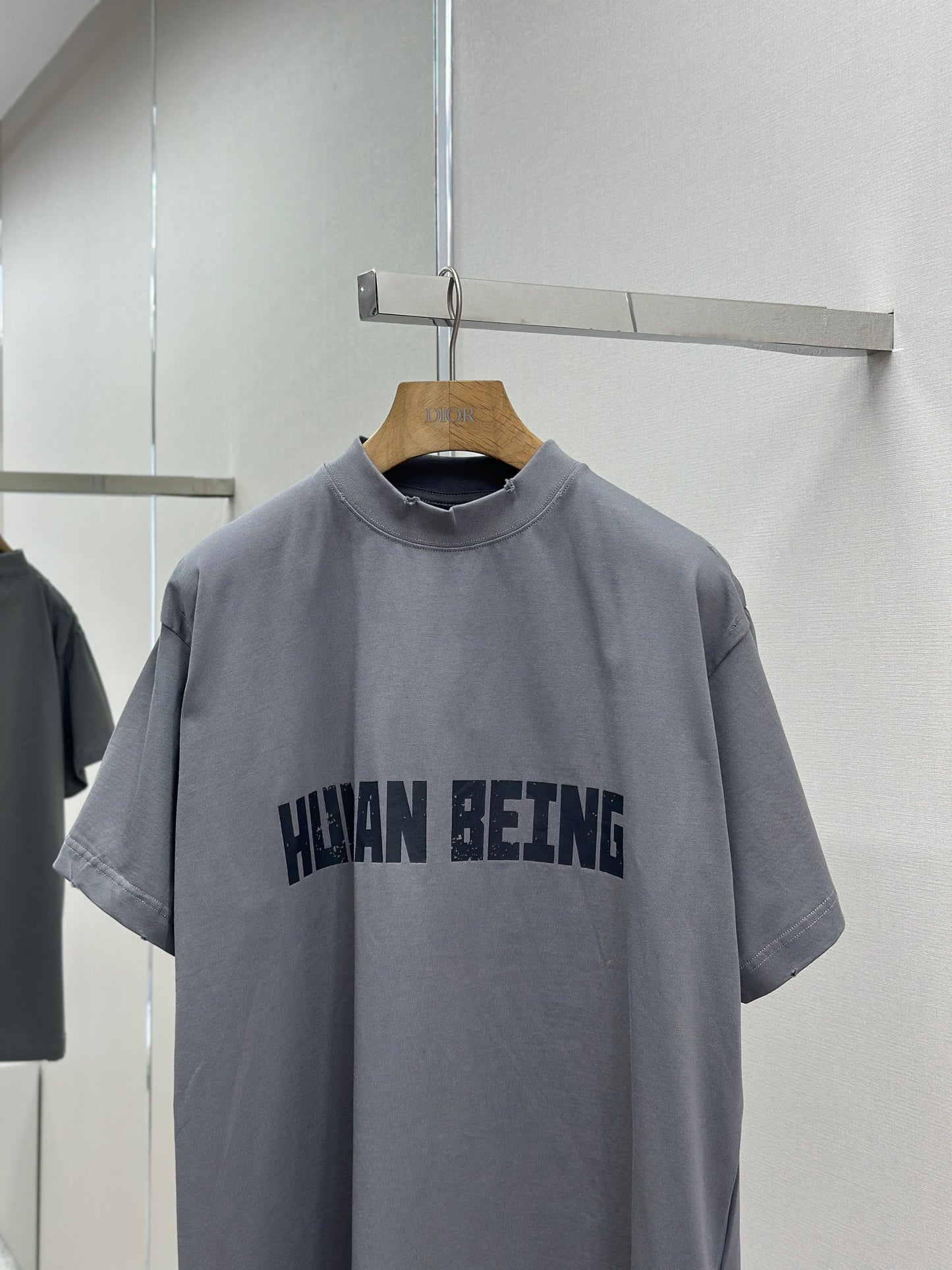BALENC* Human Being Shifted T-shirt