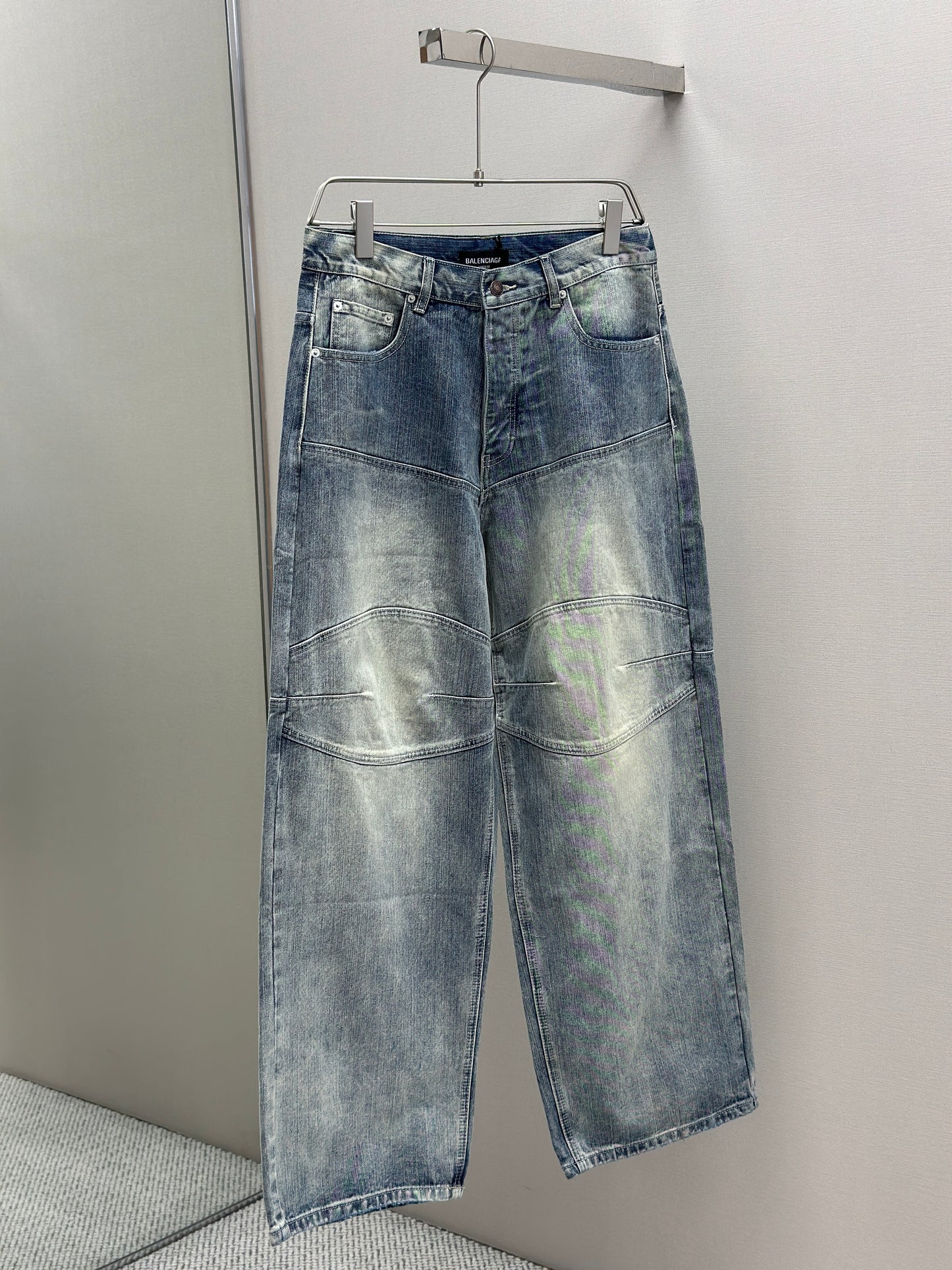BALENC* Men's Baggy Pants in Light Blue