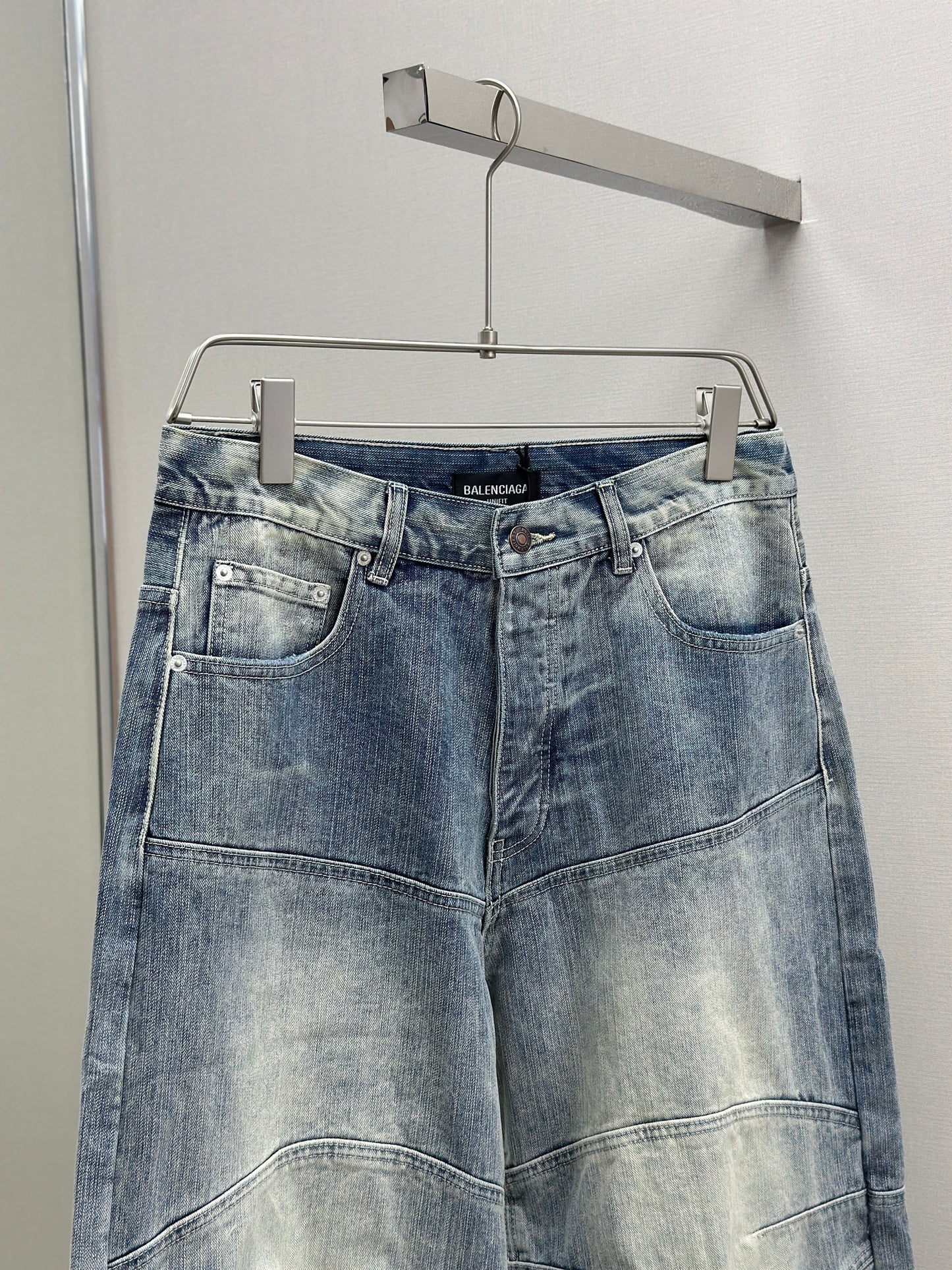 BALENC* Men's Baggy Pants in Light Blue