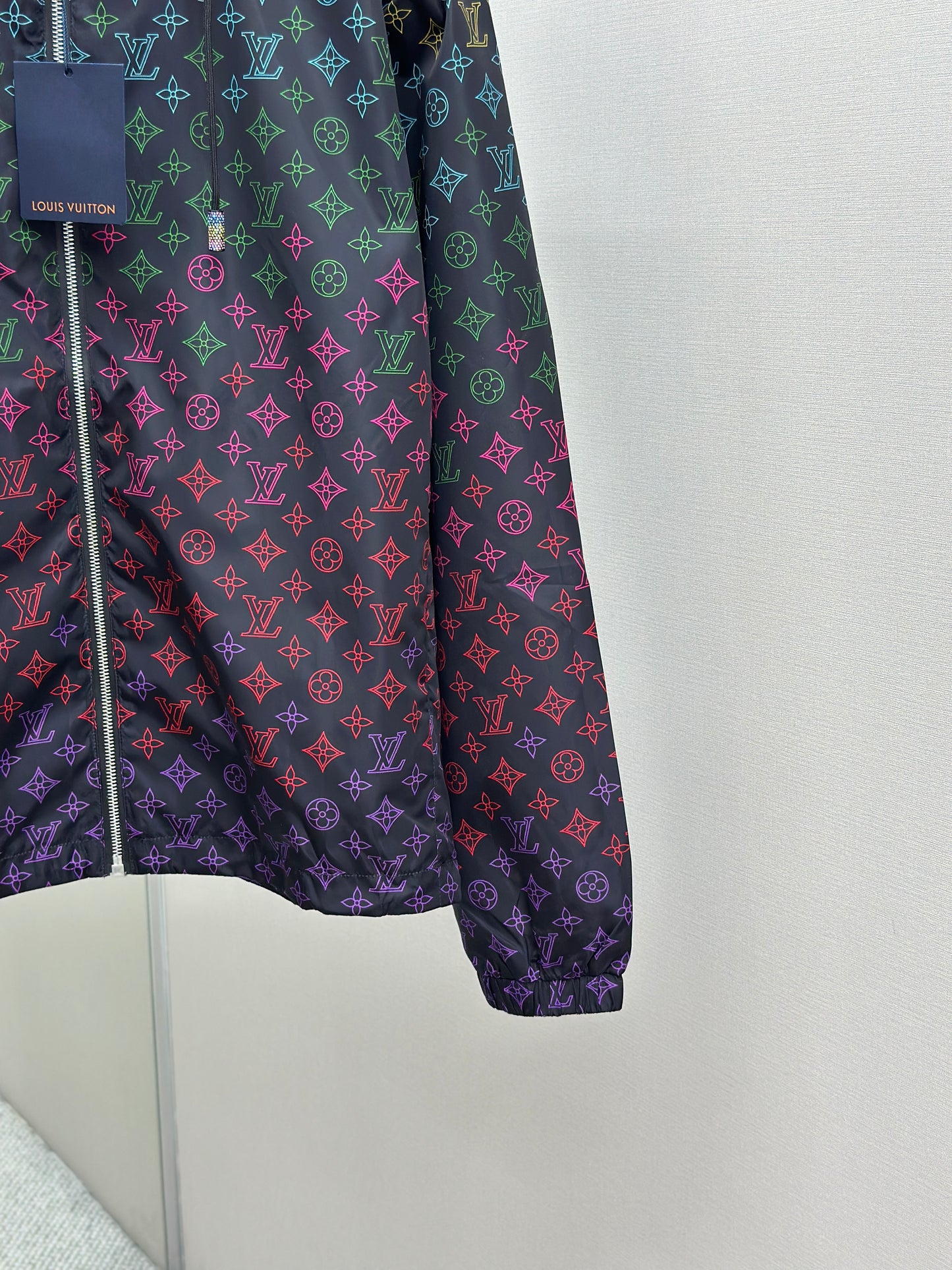LOUI*V Monogram Flowers Gradient Printed Windbreaker