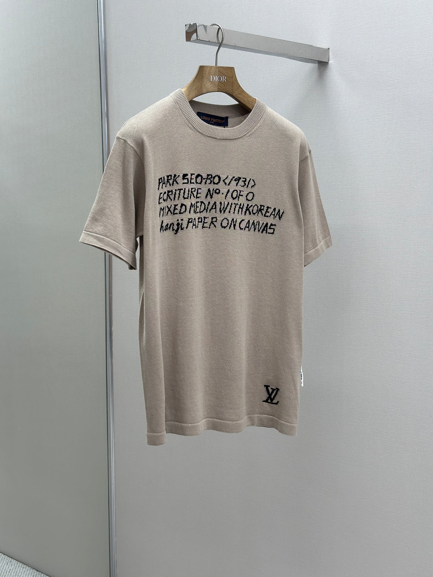 LOUI*V X Park Short-Sleeved Cotton Crewneck