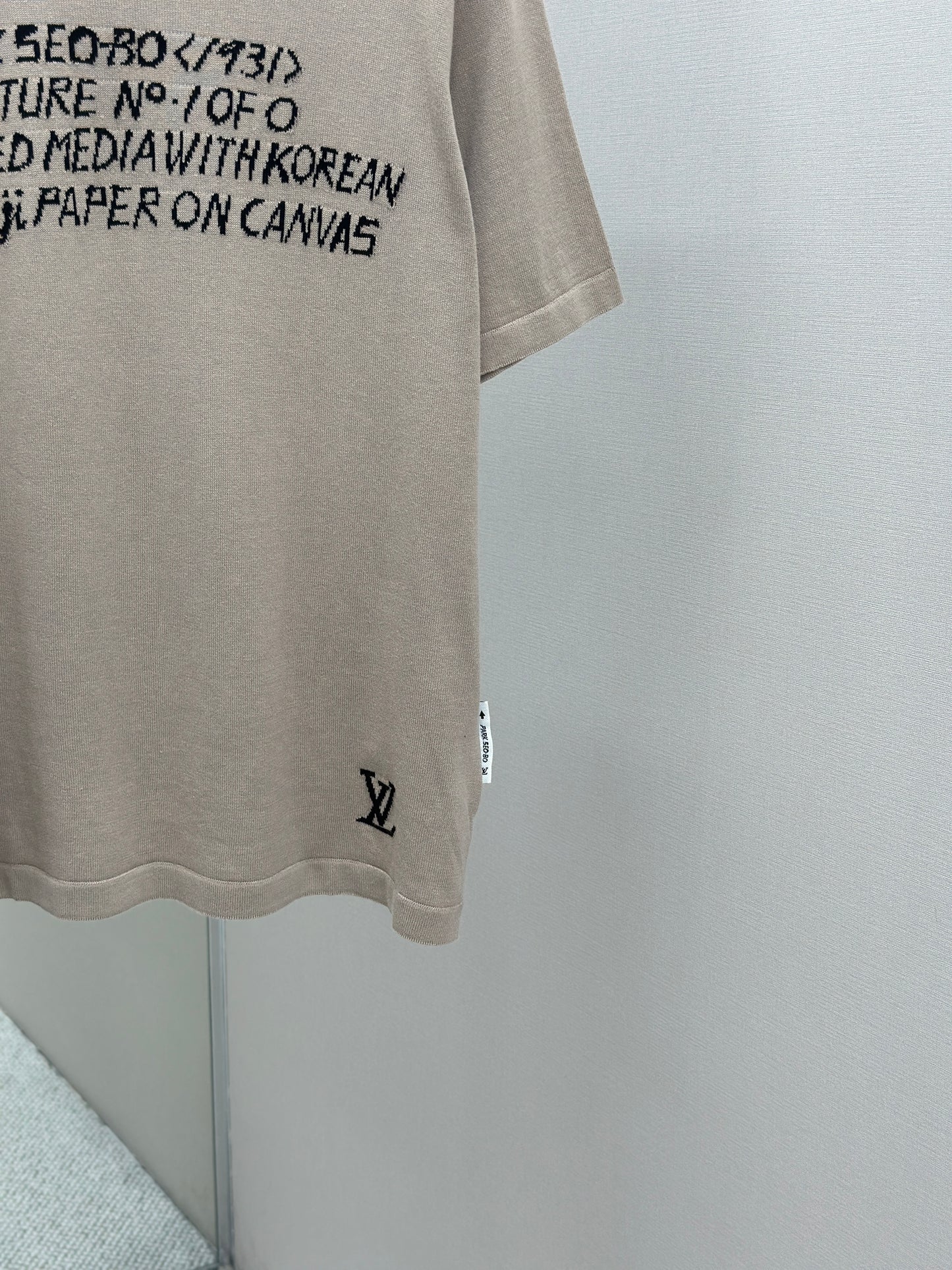 LOUI*V X Park Short-Sleeved Cotton Crewneck