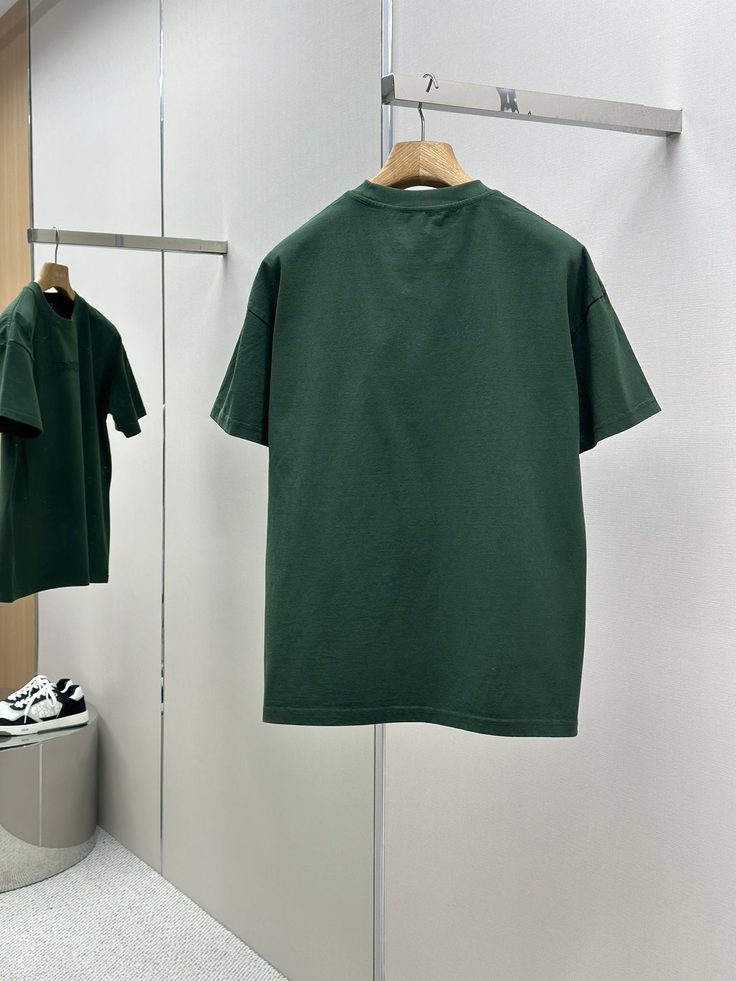 GUC* Embroidered cotton jersey T-shirt