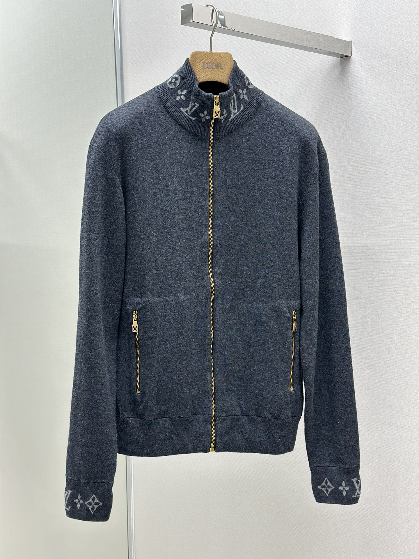 LOUI*V Double Face Knit Wool Travel Blouson