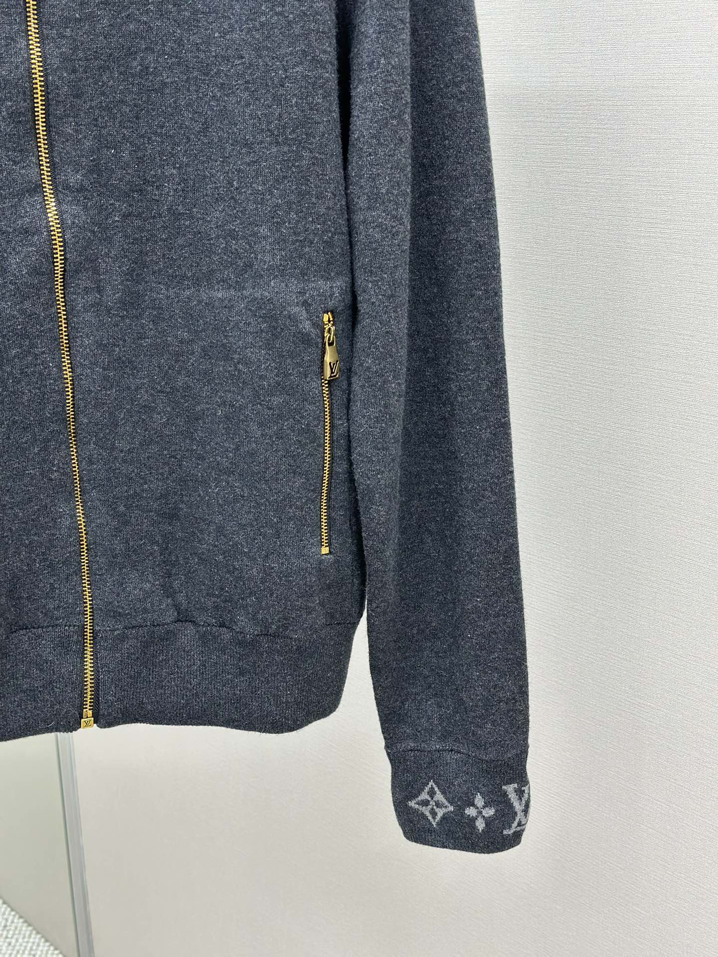 LOUI*V Double Face Knit Wool Travel Blouson