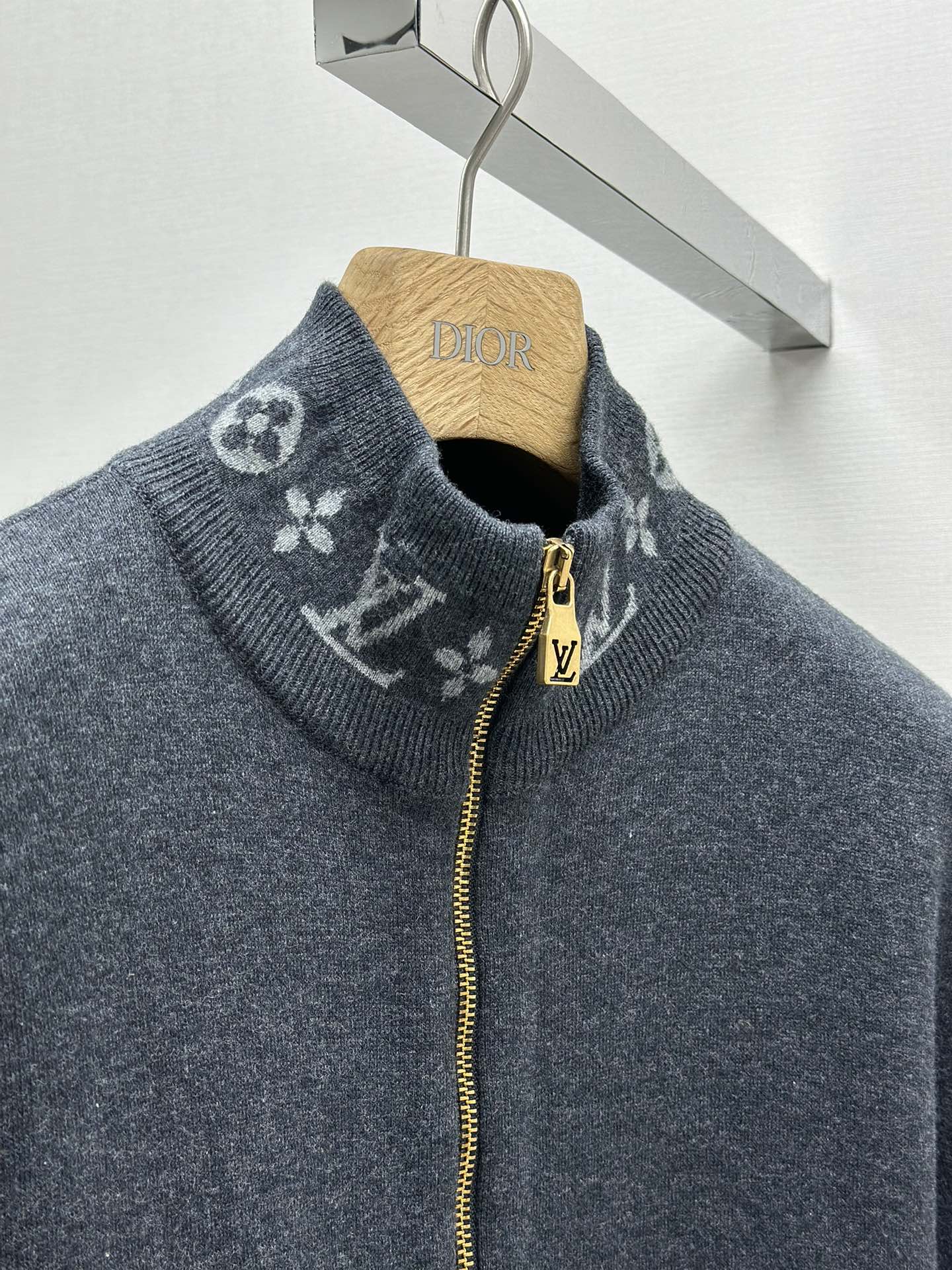 LOUI*V Double Face Knit Wool Travel Blouson