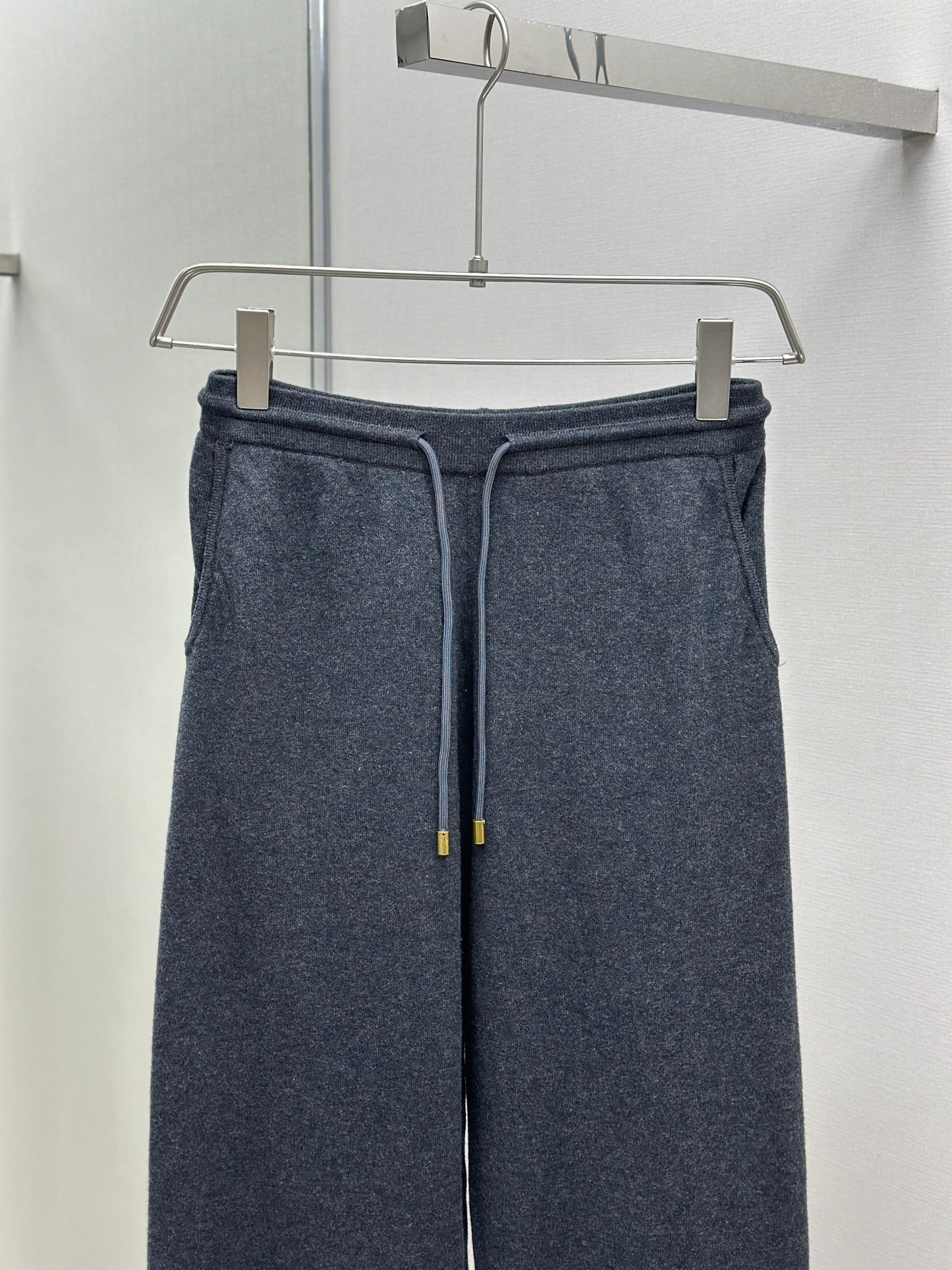 LOUI*V Double Face Knit Wool Travel Pants