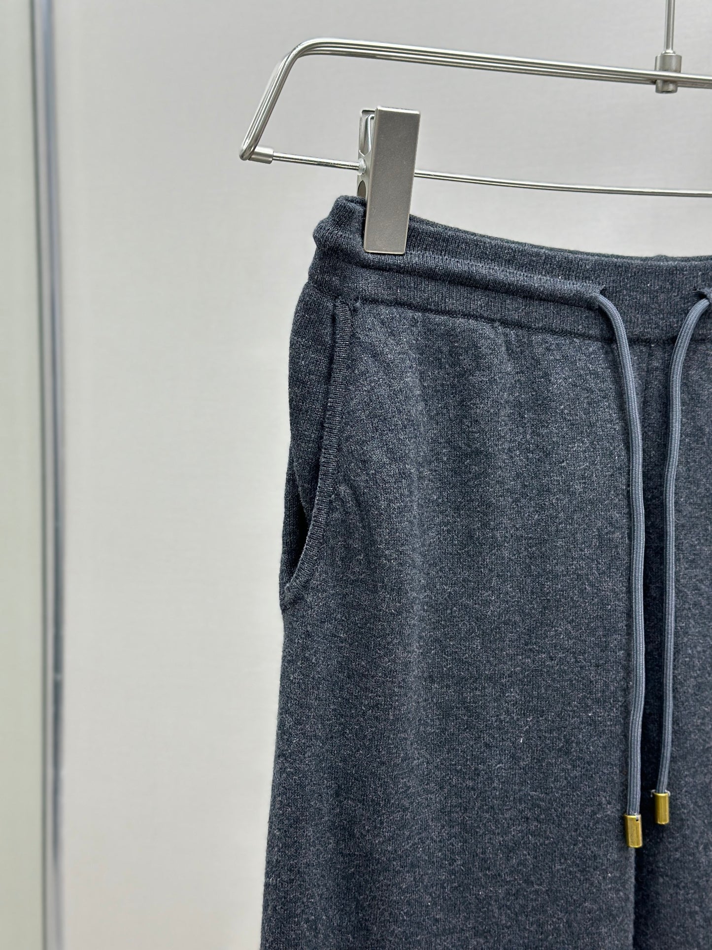 LOUI*V Double Face Knit Wool Travel Pants