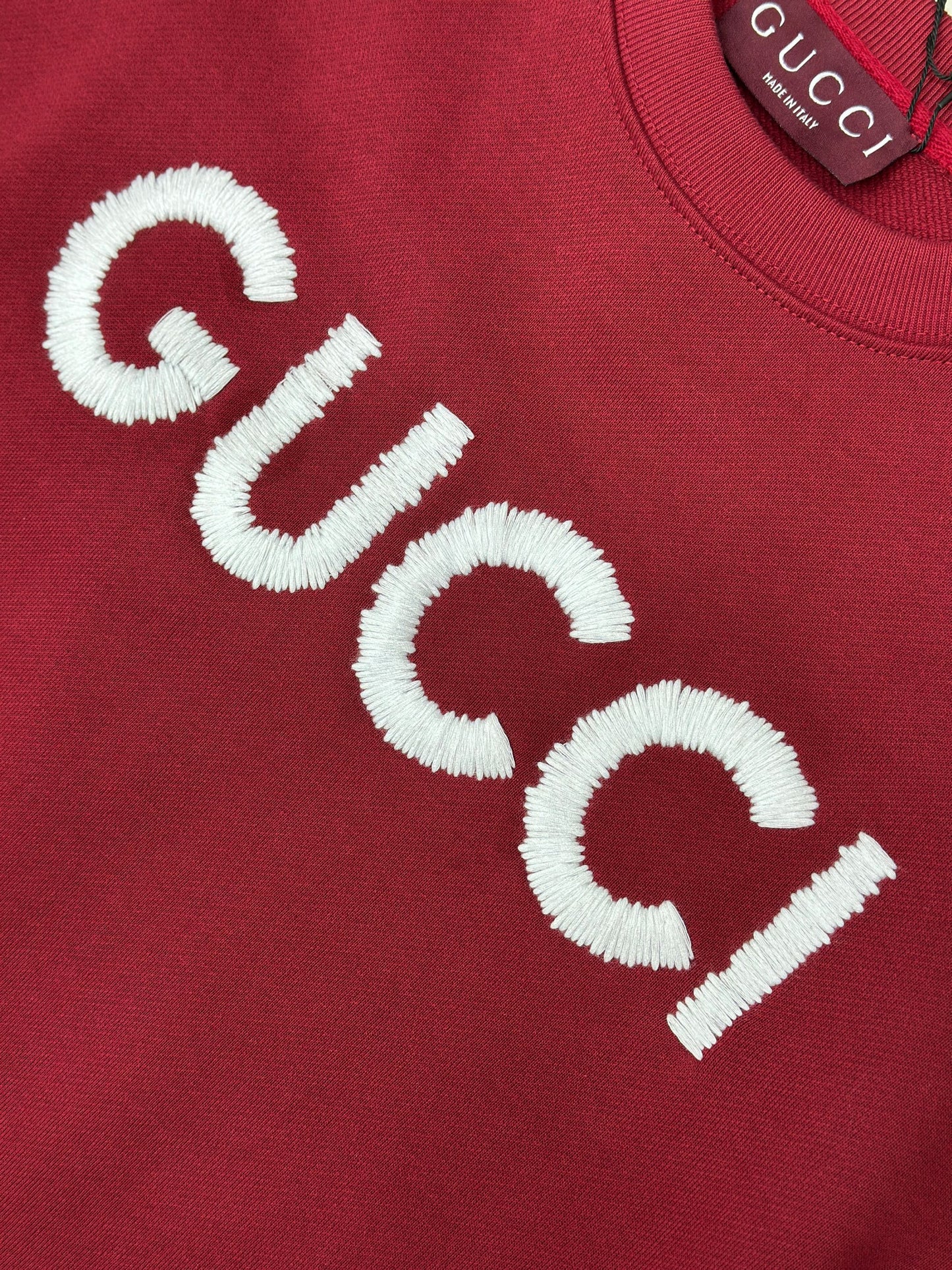 GUC* Cotton jersey hooded sweatshirt with embroidery