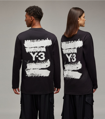 Y---3 U GFX Cotton T-Shirt