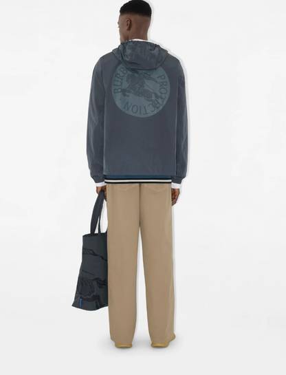 BURB* EKD Badge Nylon Hooded Jacket