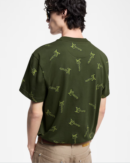 LOUI*V Jacquard Cotton T-Shirt