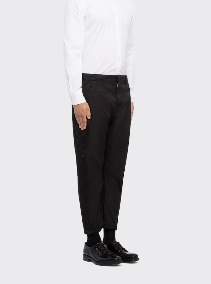 PRA* Re-Nylon trousers