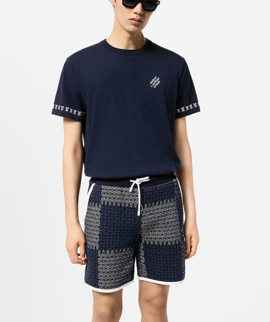 LOUI*V Signature Short-Sleeved Crewneck