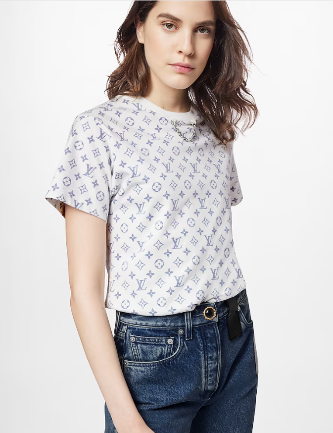 LOUI*V Lovers  Escale Printed T-Shirt
