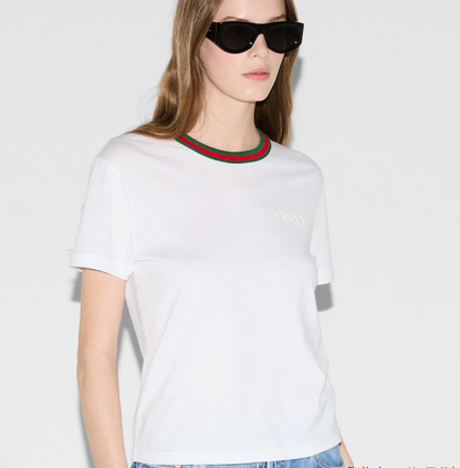 GUC* Jersey T-shirt with Web