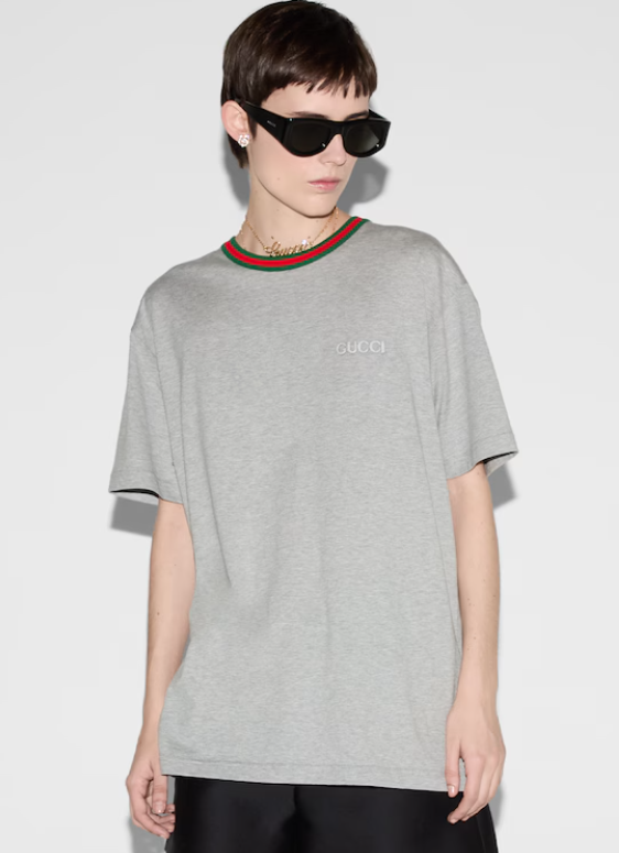 GUC* Jersey T-shirt with Web