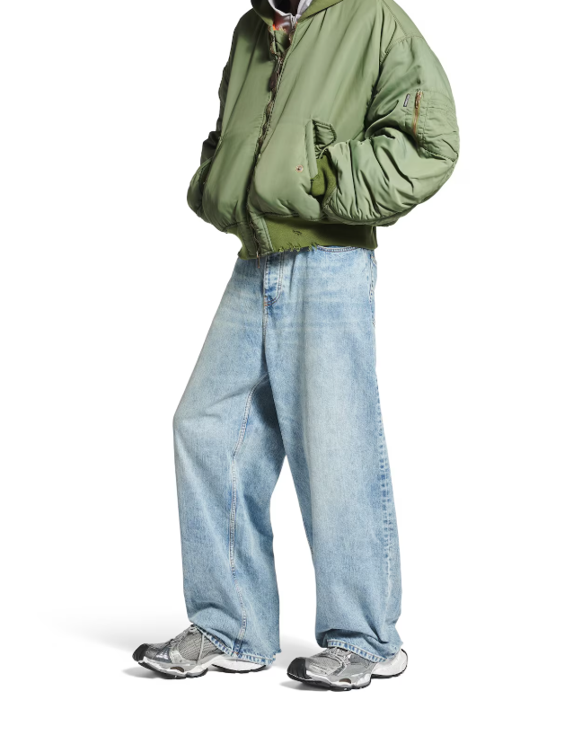 BALENC* Baggy Pants in Light Blue