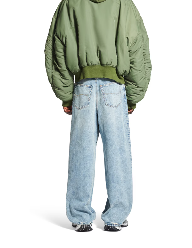 BALENC* Baggy Pants in Light Blue