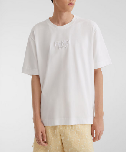 FEND1  Embellished with 3D-effect T-shirt