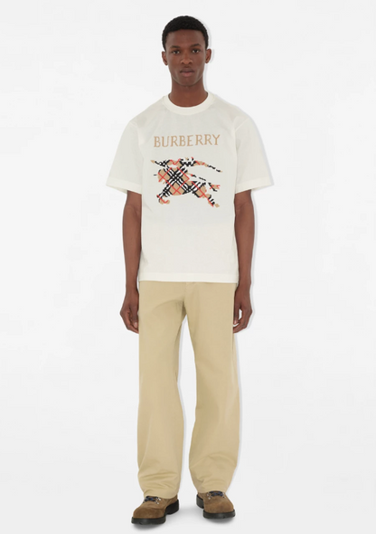 BURB* Cross Stitch EKD Cotton T-shirt