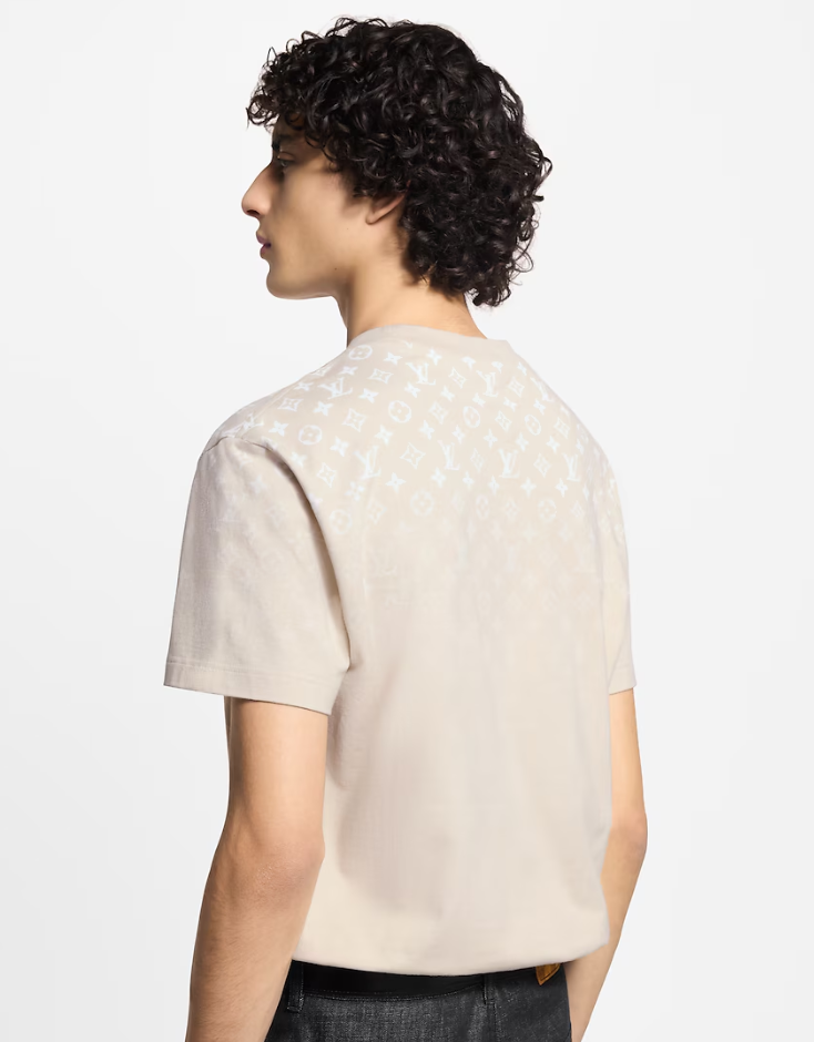 LOUI*V Gradient Cotton T-Shirt