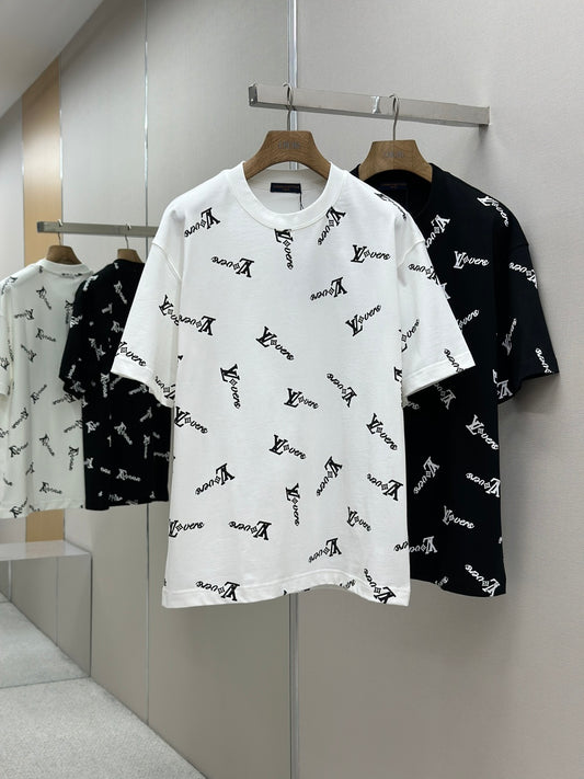 LOUI*V Jacquard Cotton T-Shirt