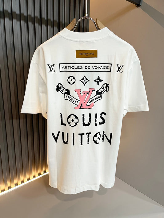 LOUI*V 2025ss new cotton t-shirt printing